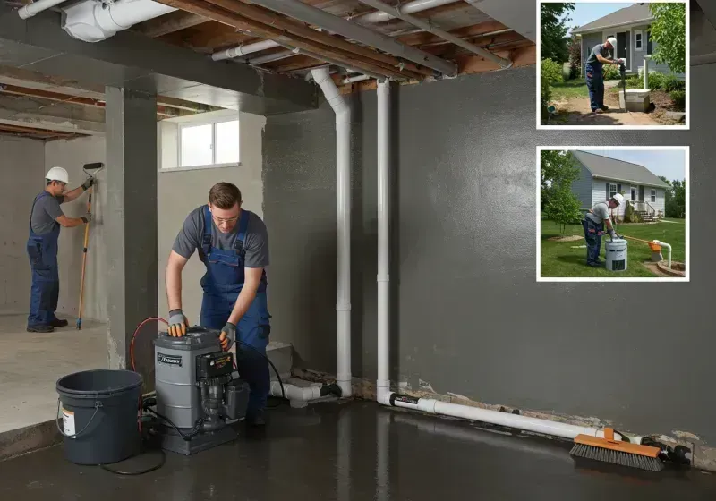 Basement Waterproofing and Flood Prevention process in Williamstown, KY